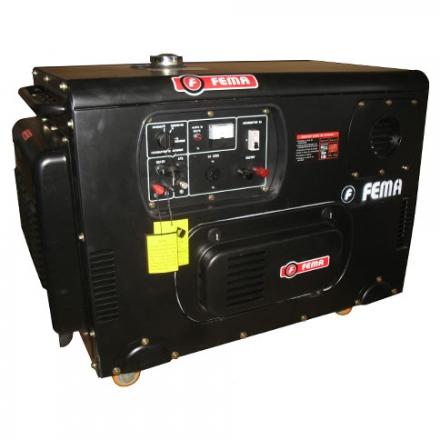 GENERADOR FEMA 15000 -220V ATS-DIESEL